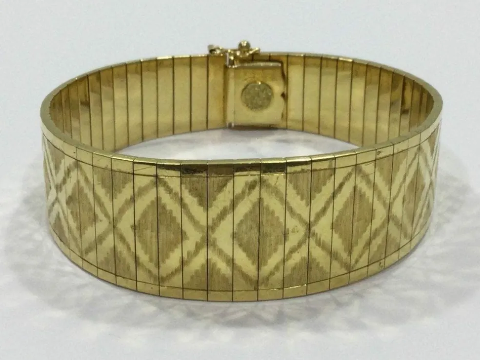 Bracelet articulé en Or jaune