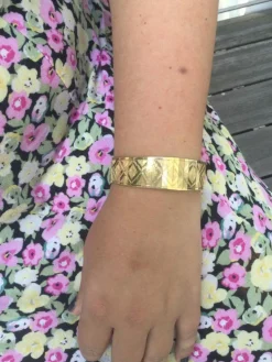 Bracelet articulé en Or jaune