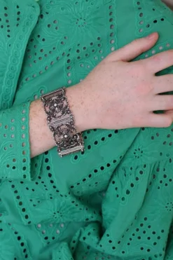 Bracelet articulé Jules Wiese en argent