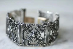 Bracelet articulé Jules Wiese en argent
