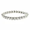 Bracelet articulé Or gris Diamants