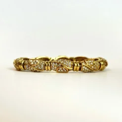 Bracelet articulé Or Jaune, diamants