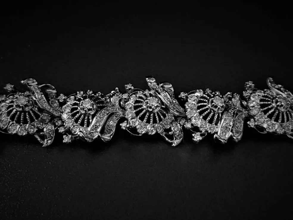 Bracelet avec diamants de 6 ct. Diamants