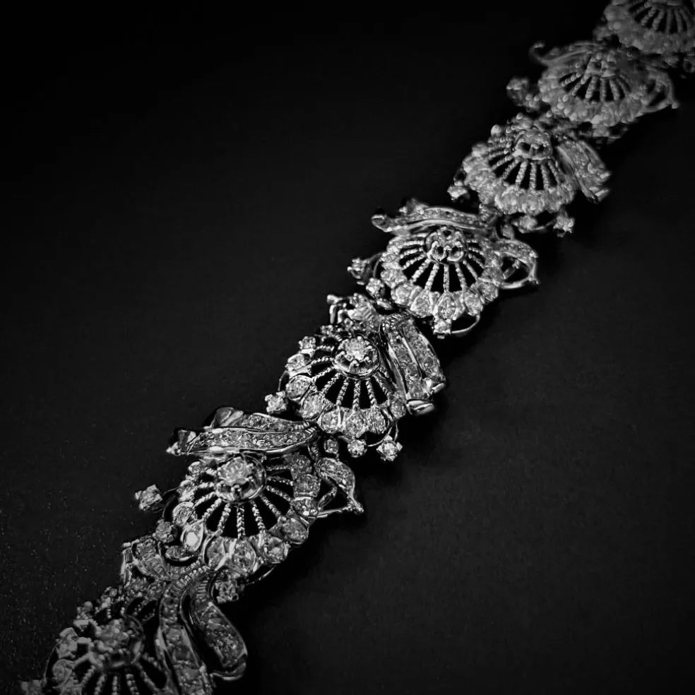 Bracelet avec diamants de 6 ct. Diamants