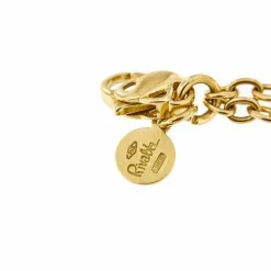 Bracelet avec fleur émaillée, diamant, améthystes et perles
