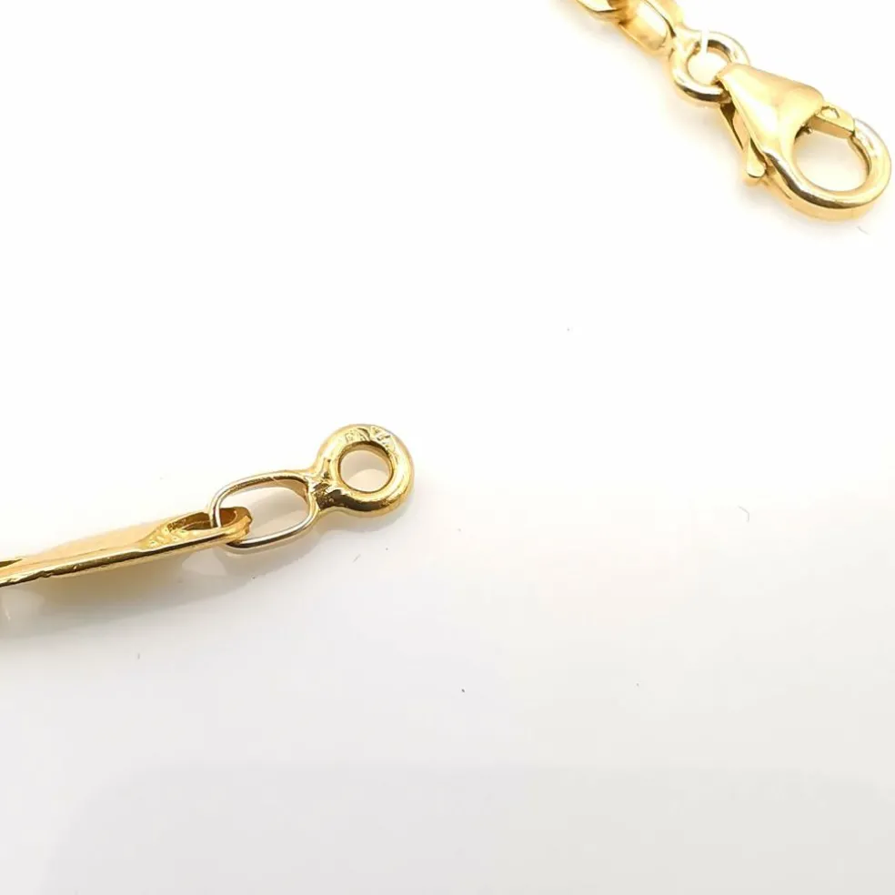 Bracelet avec pendentif Or jaune Diamants