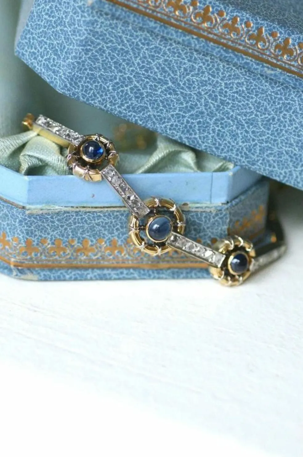 Bracelet Belle Epoque Saphirs et Diamants