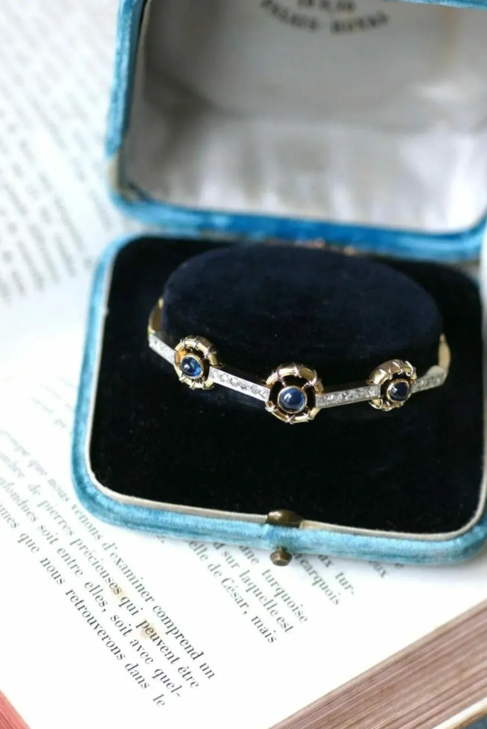 Bracelet Belle Epoque Saphirs et Diamants