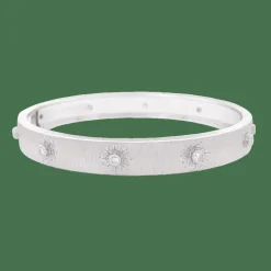 Bracelet Buccelati "Macri Classica" or blanc, diamants.