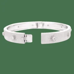 Bracelet Buccelati "Macri Classica" or blanc, diamants.