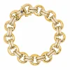 Bracelet Caplain Or jaune, Or blanc