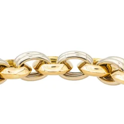 Bracelet Caplain Or jaune, Or blanc