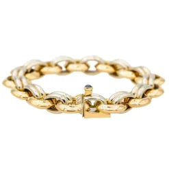 Bracelet Caplain Or jaune, Or blanc