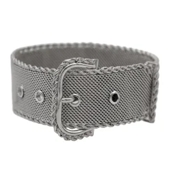 Bracelet Ceinture Or blanc
