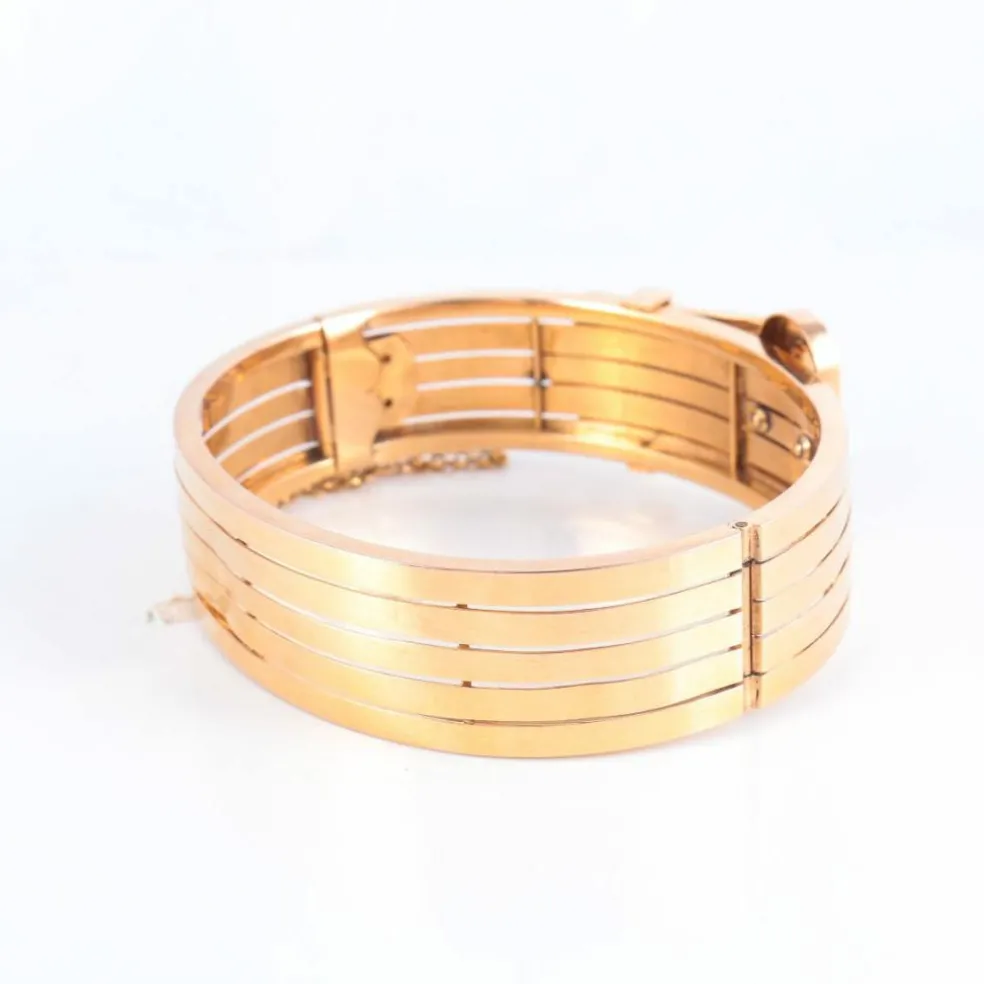 Bracelet Ceinture, Or Jaune & Perles Fines