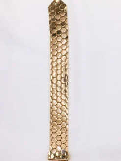 Bracelet ceinture vintage or rose diamants 1.4 ct