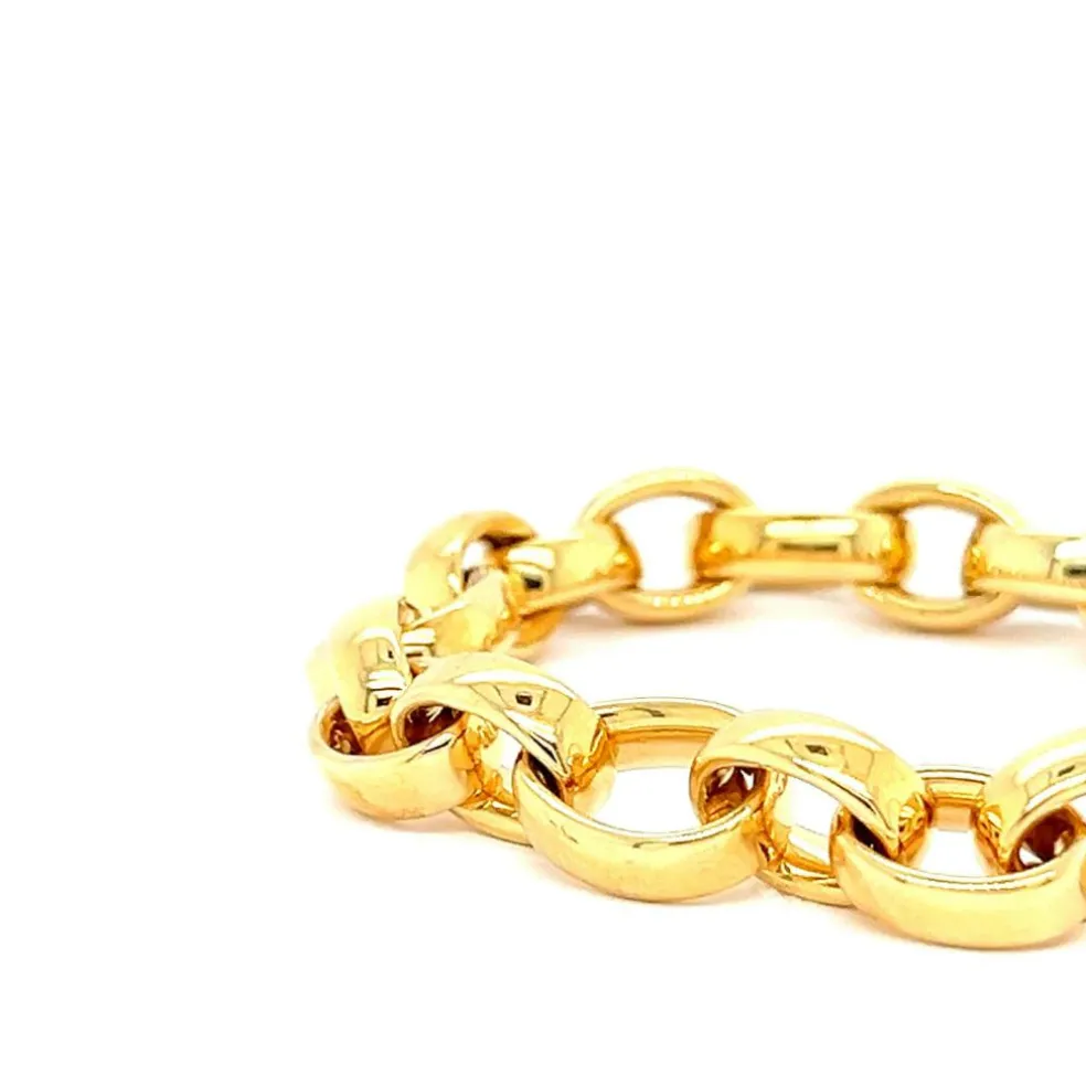 Bracelet Chaine en or jaune