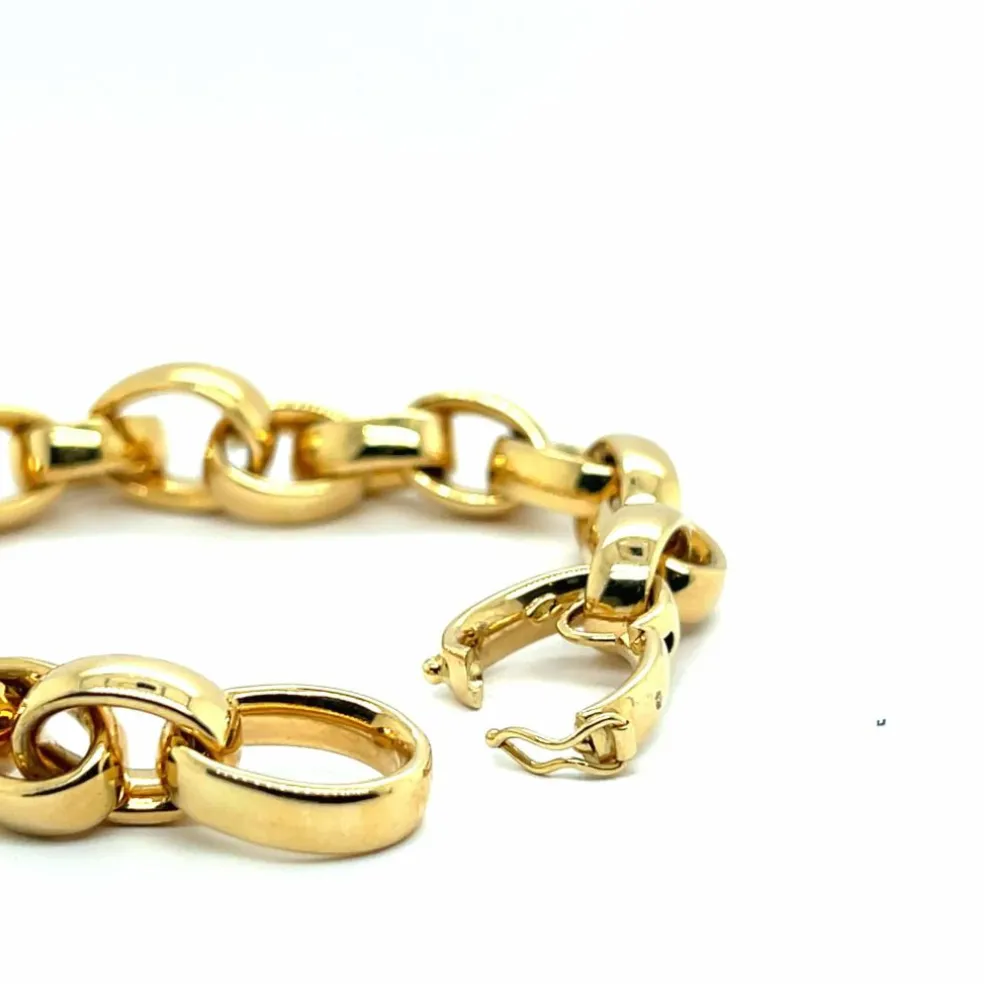 Bracelet Chaine en or jaune