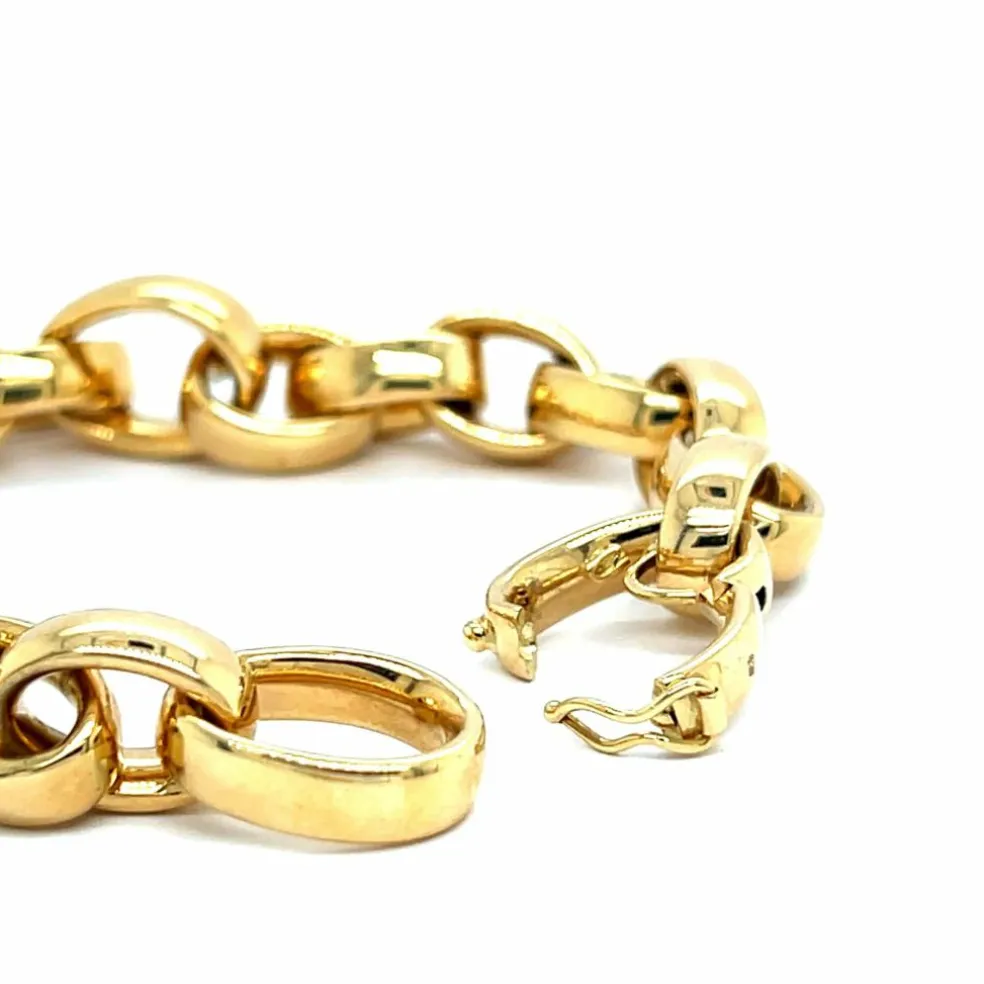 Bracelet Chaine en or jaune