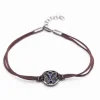 Bracelet champagne en or et diamants