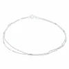Bracelet Chaîne Or blanc