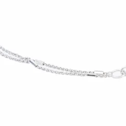 Bracelet Chaîne Or blanc