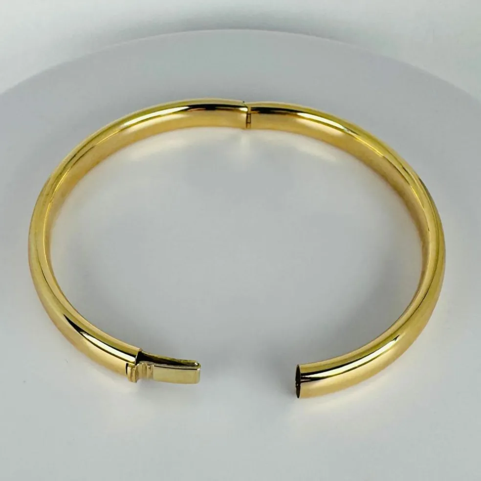 Bracelet classique en or jaune