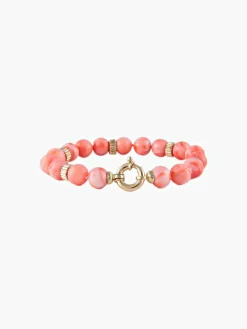 Bracelet Corail Or jaune