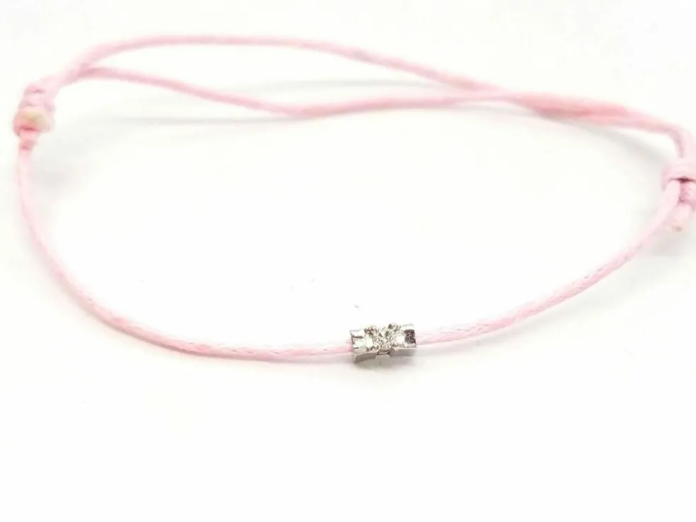 Bracelet Cordon Or blanc Diamant