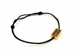 Bracelet Cordon Or rose Diamant
