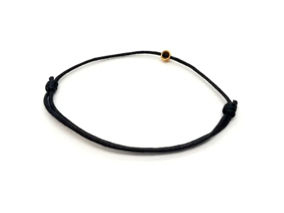 Bracelet Cordon Or rose Diamant