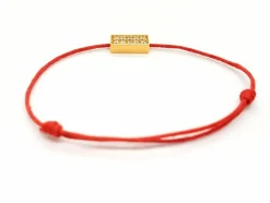 Bracelet Cordon Or rose Diamant