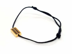 Bracelet Cordon Or rose Diamant
