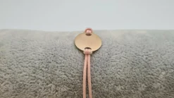 Bracelet cordon rose en Or Jaune