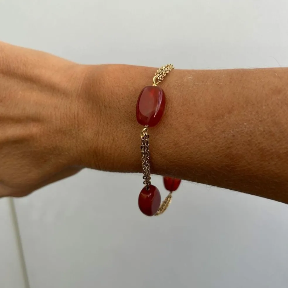 Bracelet cornaline