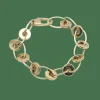 Bracelet d'auteur en or jaune