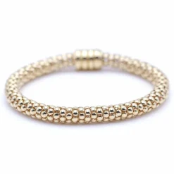 Bracelet d'auteur en or jaune