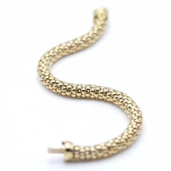 Bracelet d'auteur en or jaune