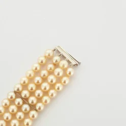 Bracelet de 4 rangs de perles de culture