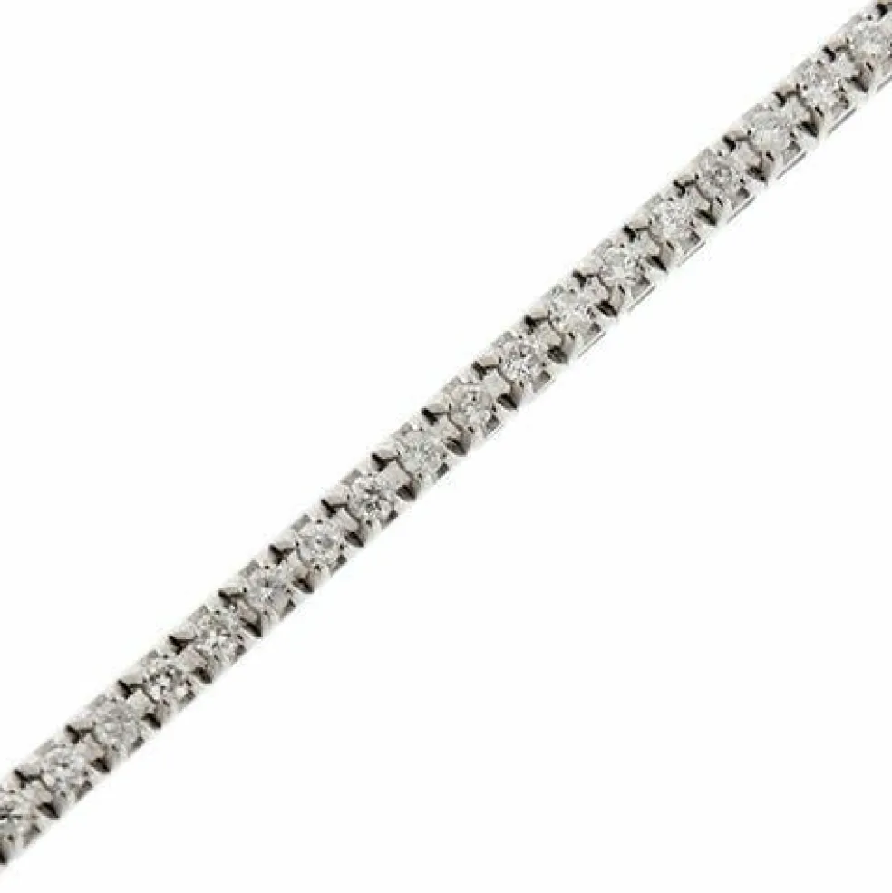 Bracelet de tennis en diamant de 1,22 ct