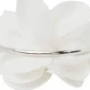 Bracelet demi jonc en or blanc
