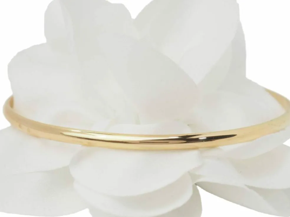 Bracelet demi jonc en or jaune