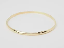 Bracelet demi jonc en or jaune