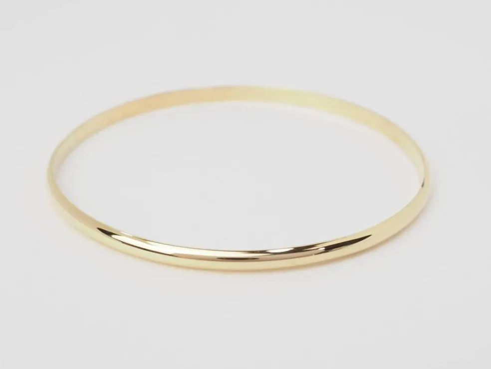 Bracelet demi jonc en or jaune