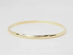 Bracelet demi jonc en or jaune