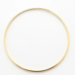 Bracelet Demi-jonc bombé or jaune