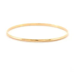 Bracelet Demi-jonc plat or jaune