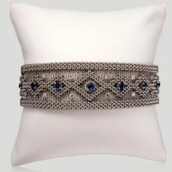 Bracelet des années 1950, saphirs et diamants