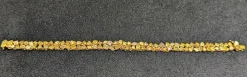 Bracelet diamants jaunes