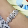 Bracelet diamants poires et marquises